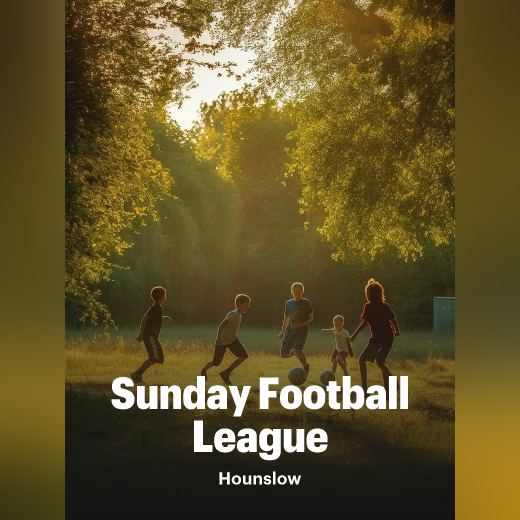 Sunday Football League, London Heathrow Airport, United Kingdom
